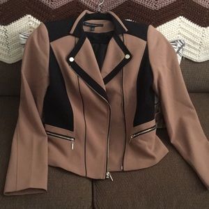 White House Black Market Moto jacket